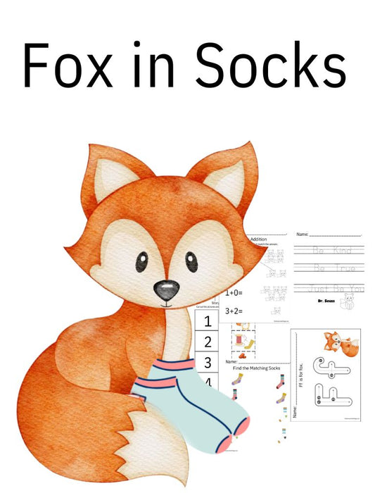 Dr. Seuss Fox in Socks Pack