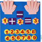 Finger Number Learning Counting Math Felt Board